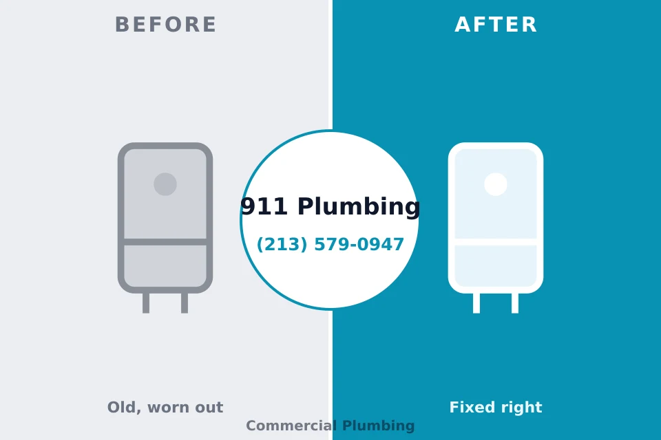 Before and after: plumbing company Lakehurst, NJ